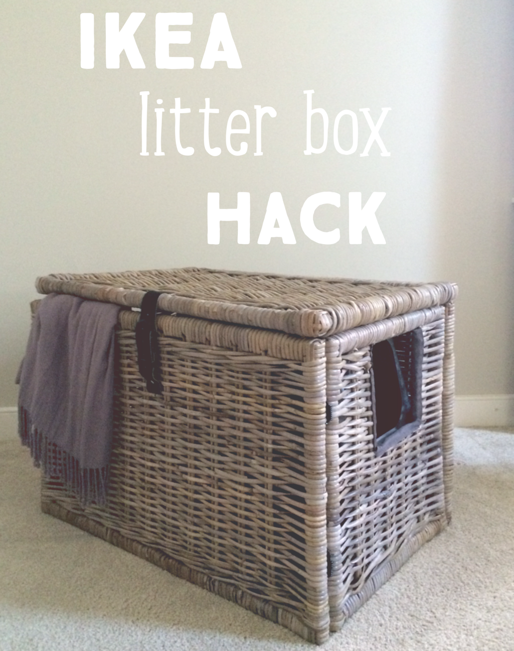 Ikea litter box sales enclosure